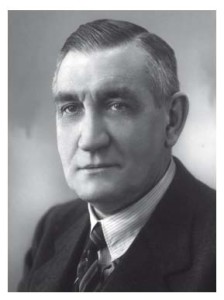 Adriaan Bredero in zijn hoogtijdagen als directeur van Bredero's Bouw Bedrijf in de jaren dertig