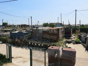 Violence and crime are spatially distributed with violent crime often concentrated in poorer, underdeveloped urban areas - such as this informal settlements in Khayelitsha, Cape Town