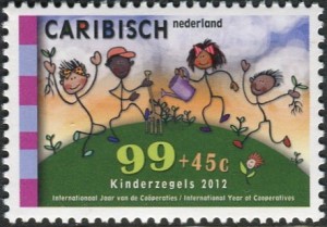 Caribisch Nederland Kinder postzegel 2012