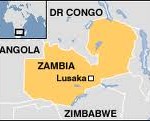 zambia map 